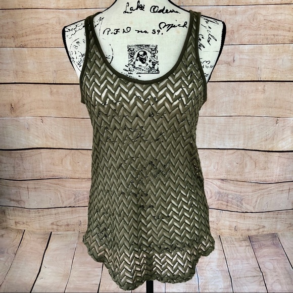 Maurices Tops - Maurices Sleeveless Olive Green Top Size M